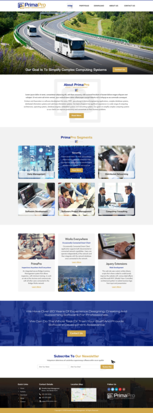 Web Design by Sbss for this project | Design: #19752002