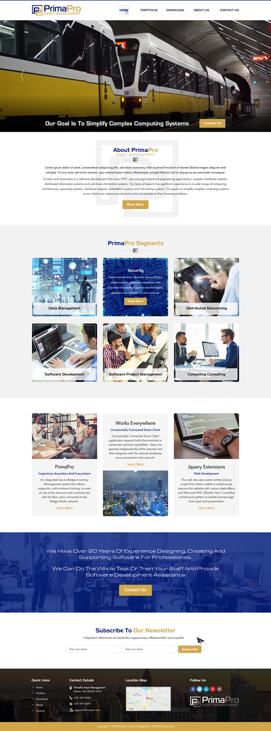 Web Design by Sbss for this project | Design #19752004