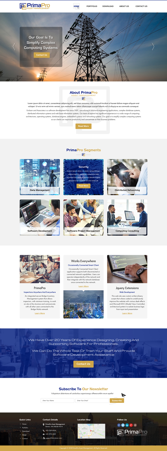 Web Design by Sbss for this project | Design #19752008