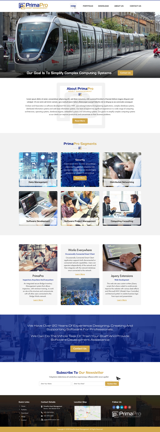 Web Design by Sbss for this project | Design #19752010
