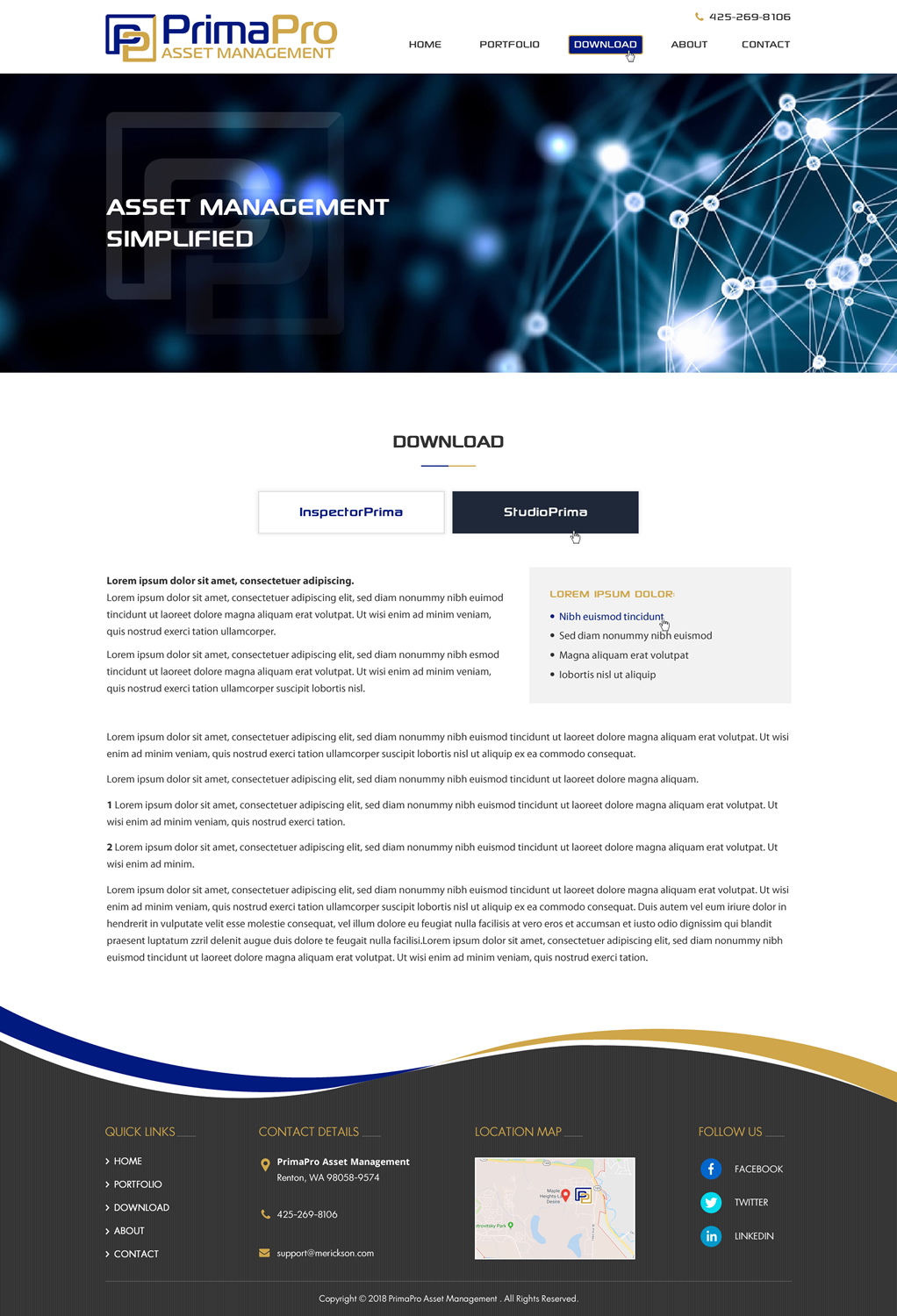 Web Design by Sbss for this project | Design #19815258