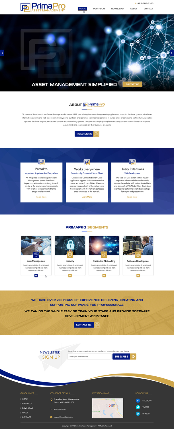 Web Design by Sbss for this project | Design #19815259