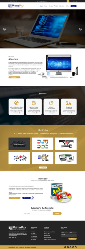 Web Design by bdesigner9 for this project | Design: #19727375