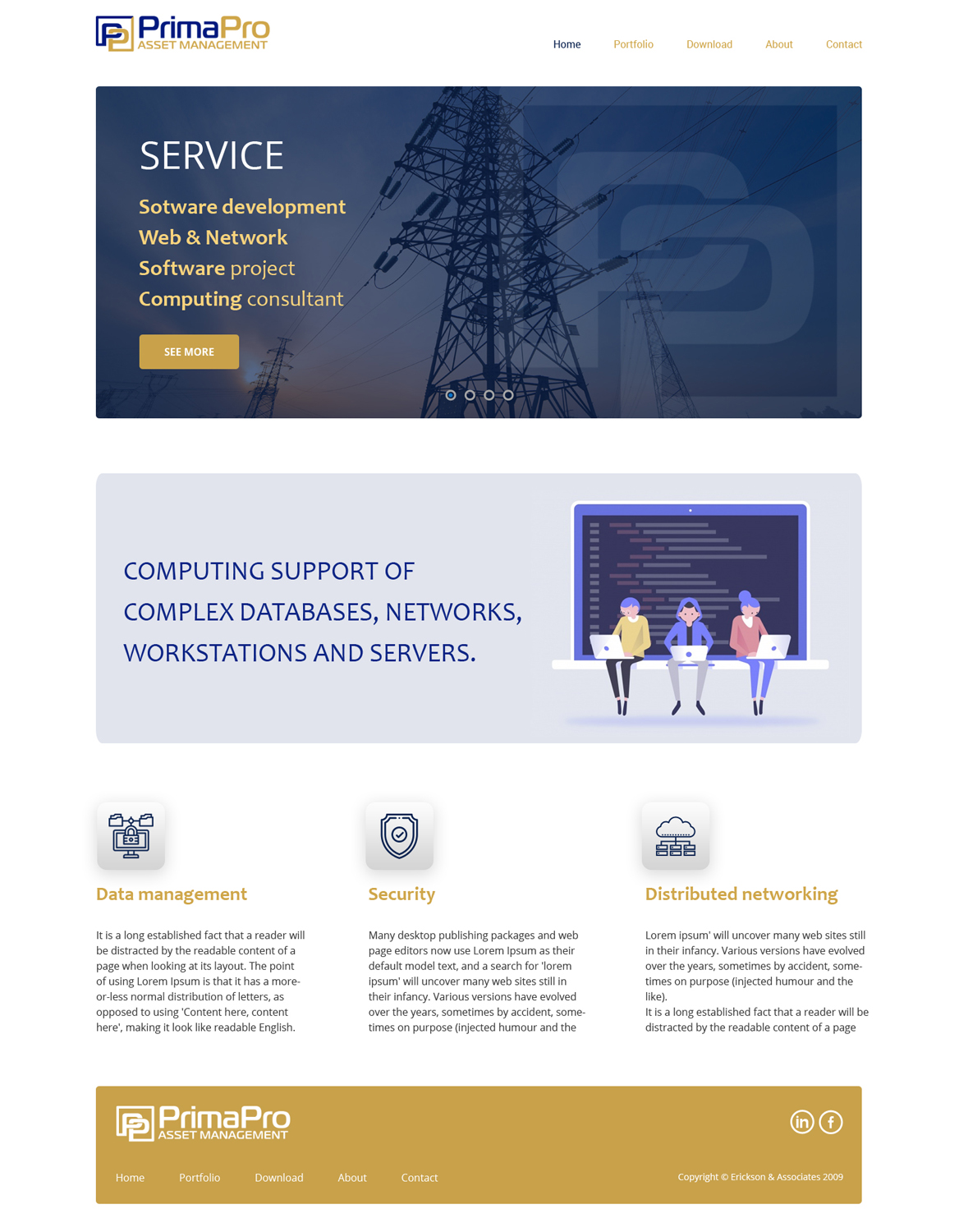 Web-Design von Pentacle CodeCanvas für dieses Projekt | Design #19761663