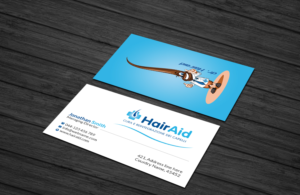 Business Card Design by Creations Box 2015 for HAIRAID | Design: #19749291