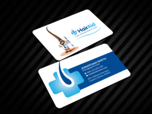 Business Card Design by Creations Box 2015 for HAIRAID | Design: #19749293