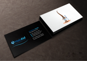 Business Card Design by Creations Box 2015 for HAIRAID | Design: #19749299
