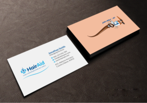 Business Card Design by Creations Box 2015 for HAIRAID | Design: #19749300