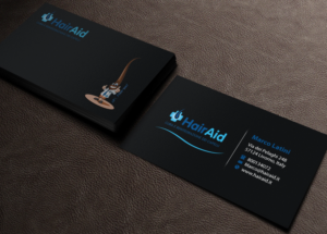 Business Card Design by Brand aid for HAIRAID | Design: #19735399