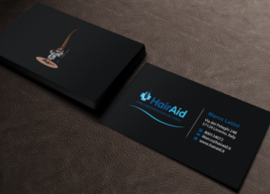 Business Card Design by Brand aid for HAIRAID | Design: #19735400