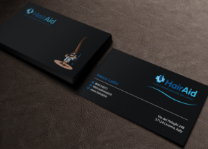 Business Card Design by Brand aid for HAIRAID | Design: #19735406