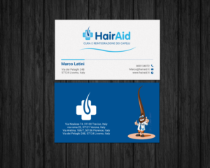 Visitenkarten-Design von chandrayaan.creative für HAIRAID | Design: #19733414