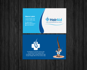 Business Card Design by chandrayaan.creative for HAIRAID | Design: #19733415