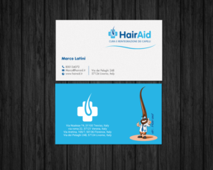 Business Card Design by chandrayaan.creative for HAIRAID | Design: #19733416