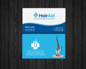 Business Card Design by chandrayaan.creative for HAIRAID | Design: #19733422