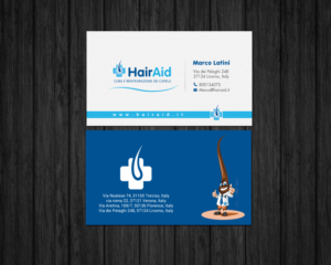 Business Card Design by chandrayaan.creative for HAIRAID | Design: #19733423