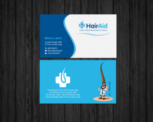 Business Card Design by chandrayaan.creative for HAIRAID | Design: #19733425