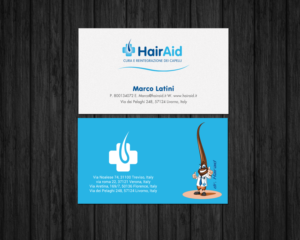 Business Card Design by chandrayaan.creative for HAIRAID | Design: #19733426
