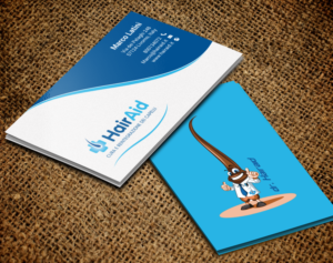 Business Card Design by chandrayaan.creative for HAIRAID | Design: #19735297