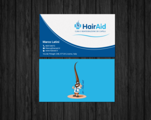 Business Card Design by chandrayaan.creative for HAIRAID | Design: #19735302
