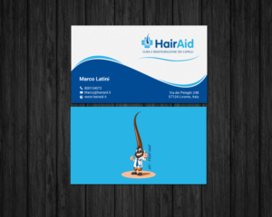 Business Card Design by chandrayaan.creative for HAIRAID | Design: #19735303