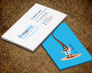 Business Card Design by chandrayaan.creative for HAIRAID | Design: #19735304