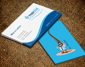 Business Card Design by chandrayaan.creative for HAIRAID | Design: #19735305