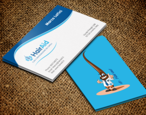 Business Card Design by chandrayaan.creative for HAIRAID | Design: #19735306