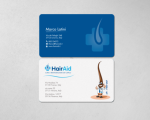 Business Card Design by chandrayaan.creative for HAIRAID | Design: #19735315