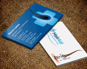 Business Card Design by chandrayaan.creative for HAIRAID | Design: #19747456