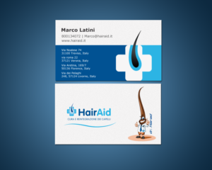 Business Card Design by chandrayaan.creative for HAIRAID | Design: #19747558