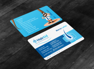 Business Card Design by chandrayaan.creative for HAIRAID | Design: #19750898