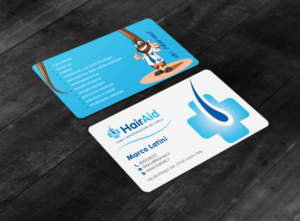 Business Card Design by chandrayaan.creative for HAIRAID | Design: #19751055