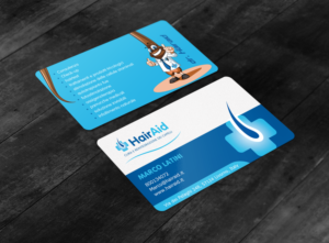 Business Card Design by chandrayaan.creative for HAIRAID | Design: #19751440
