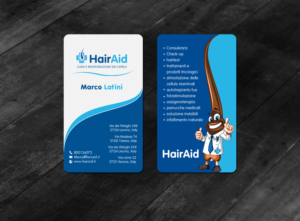 Business Card Design by chandrayaan.creative for HAIRAID | Design: #19751736