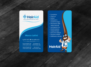 Business Card Design by chandrayaan.creative for HAIRAID | Design: #19751871