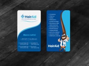 Business Card Design by chandrayaan.creative for HAIRAID | Design: #19751925