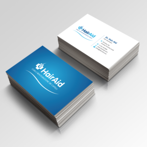 Business Card Design by Creative Jiniya for HAIRAID | Design: #19724297