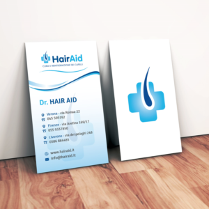 Visitenkarten-Design von Creative Jiniya für HAIRAID | Design #19735910