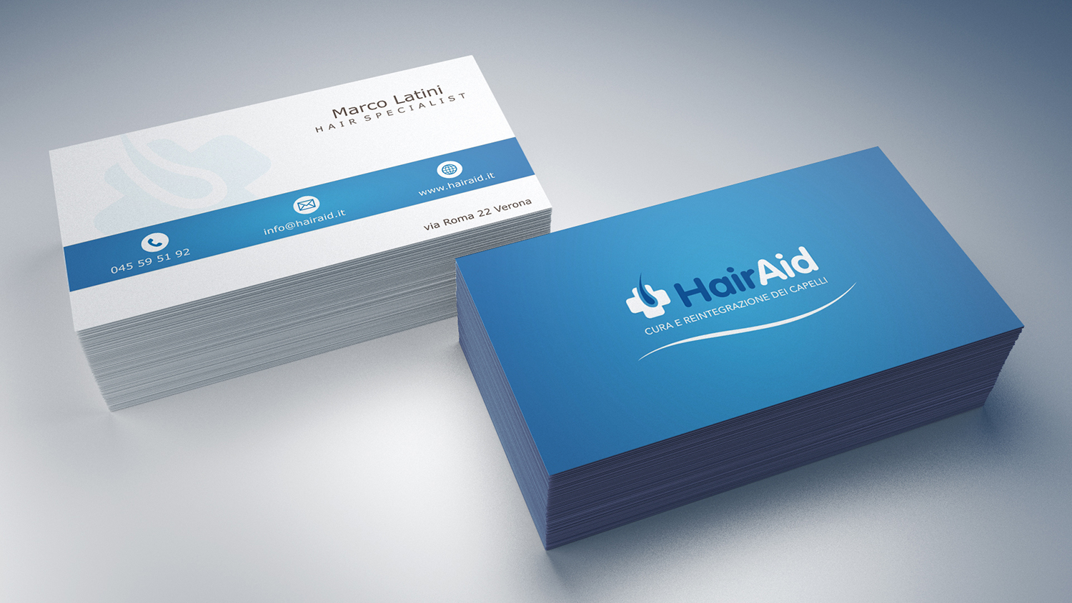 Visitenkarten-Design von dianpraditaputri für HAIRAID | Design #19743292