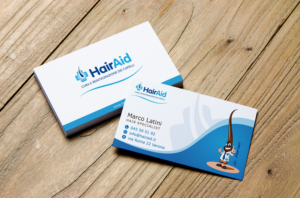 Business Card Design by dianpraditaputri for HAIRAID | Design: #19746563