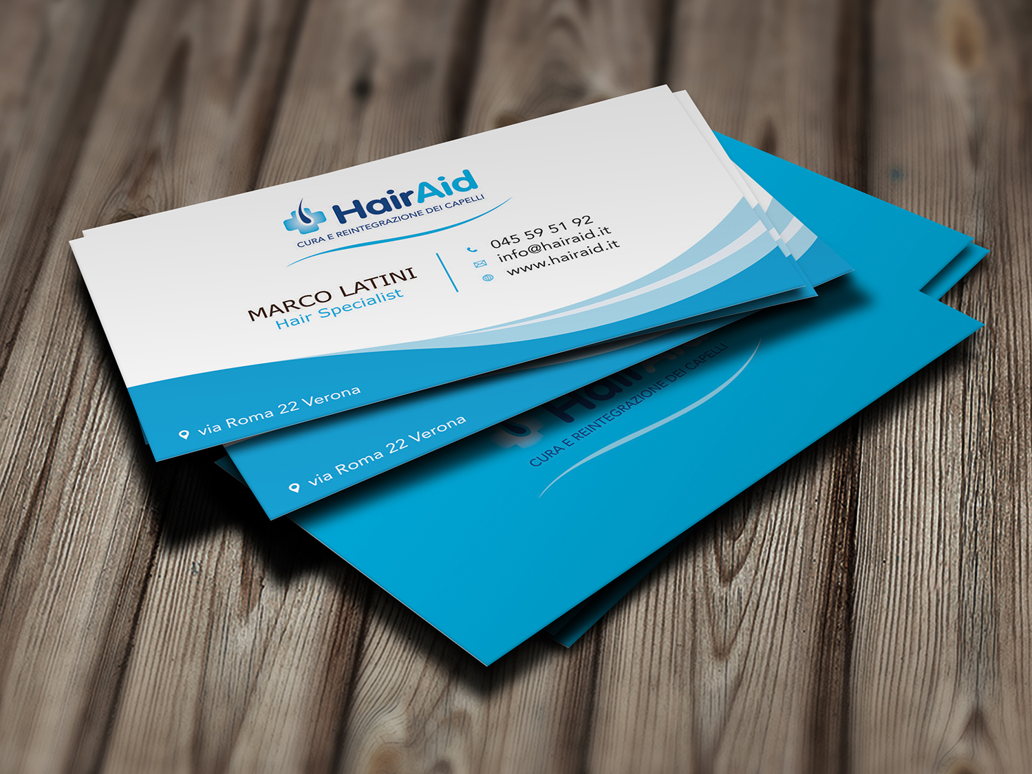 Business Card Design by dianpraditaputri for HAIRAID | Design #19774790