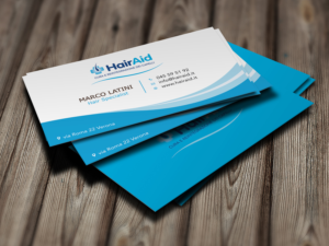 Business Card Design by dianpraditaputri for HAIRAID | Design: #19774790