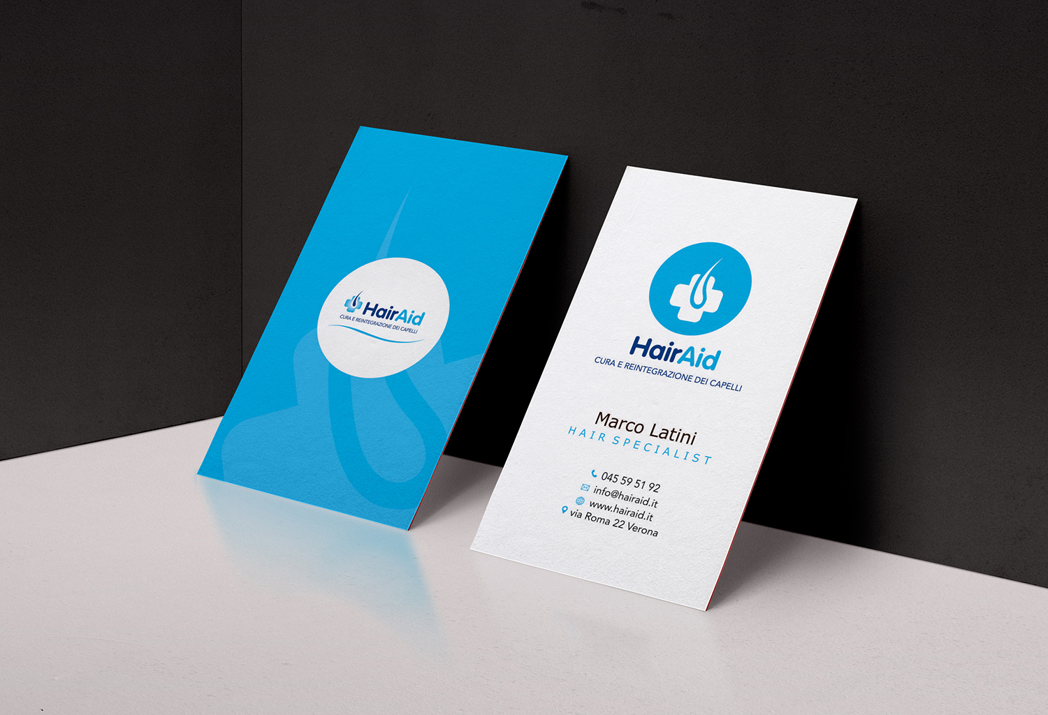 Design de Carte de Visite par dianpraditaputri pour HAIRAID | Design #19774798