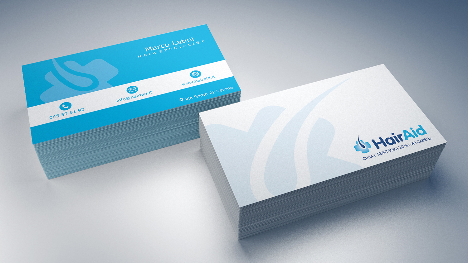 Business Card Design by dianpraditaputri for HAIRAID | Design #19820177
