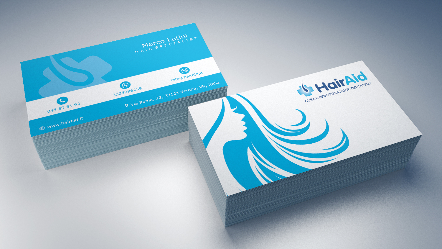 Design de Carte de Visite par dianpraditaputri pour HAIRAID | Design #19833622