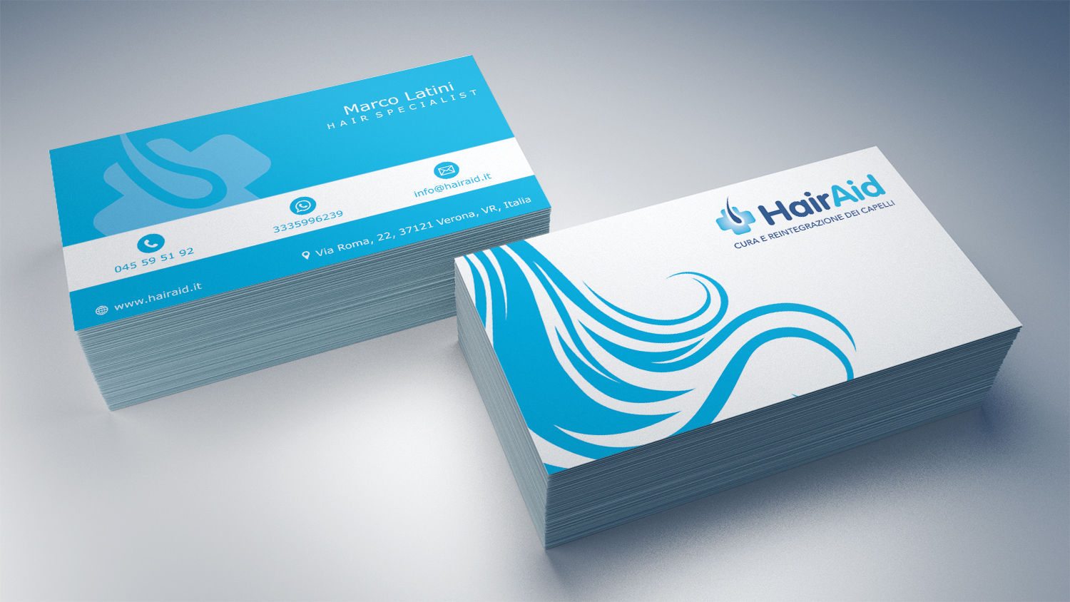 Design de Carte de Visite par dianpraditaputri pour HAIRAID | Design #19833640