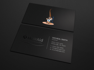 Business Card Design by Tripti Ranjan Gain for HAIRAID | Design: #19725328