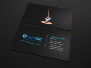 Business Card Design by Tripti Ranjan Gain for HAIRAID | Design: #19725330