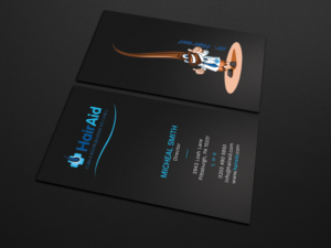 Business Card Design by Tripti Ranjan Gain for HAIRAID | Design: #19725350